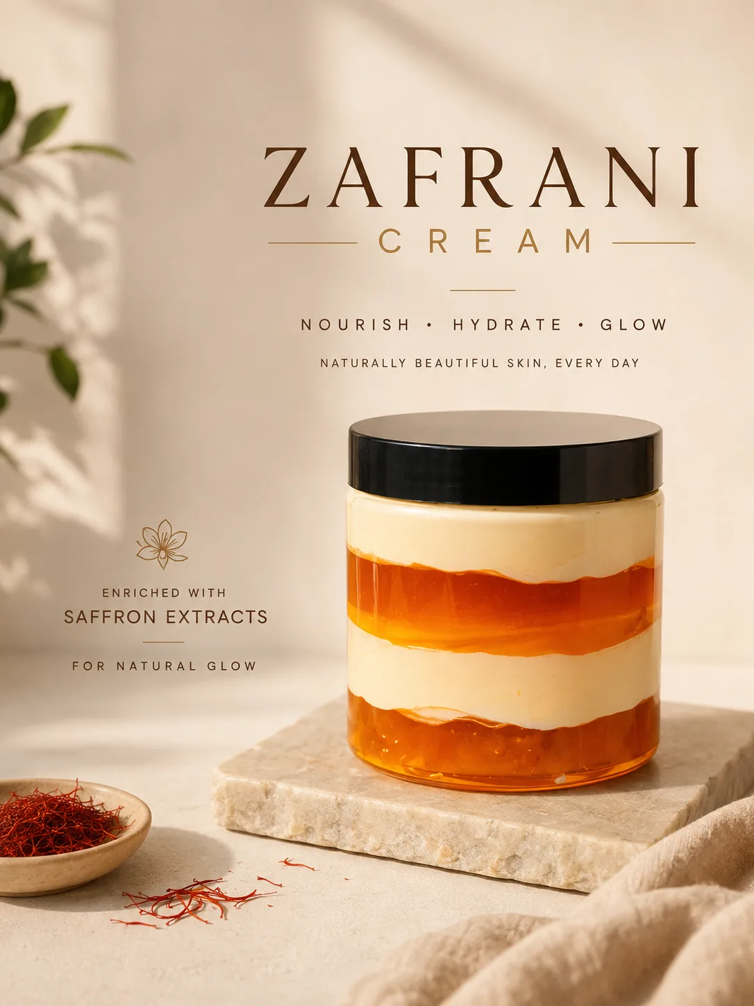 Zafrani Cream – Saffron Skincare Cream